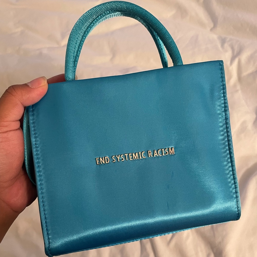 BRANDON BLACKWOOD ESR SATIN TOTE